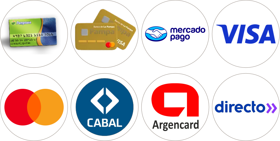 Medios de pago disponibles